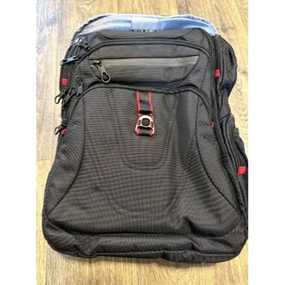 Laptop Backpack 17.3 inch XL Computer Backpack Water-Repellent Backpack Black
